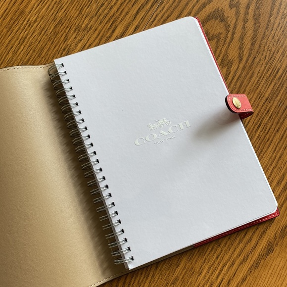 Coach Cherry Notebook - Picture 11 of 15